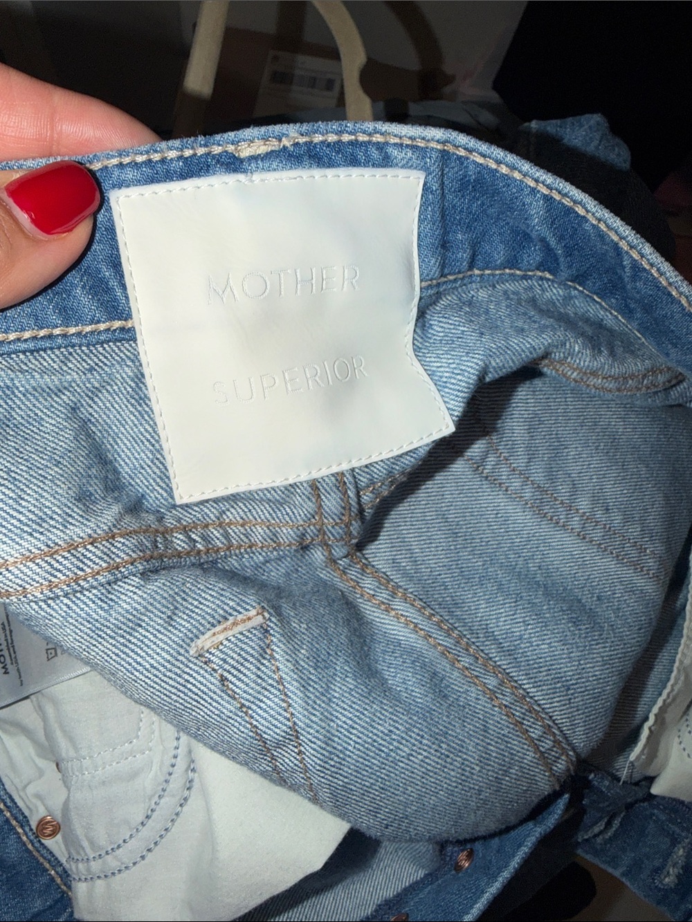 mother jeans the dodger button sneak - Picture 6 of 6